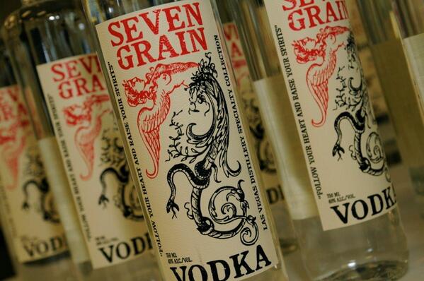 BoozeBrotherslv's tweet photo. #7grain vodka Made in Las Vegas, it tastes amazing!! http://t.co/8ruPw3Dzh1
