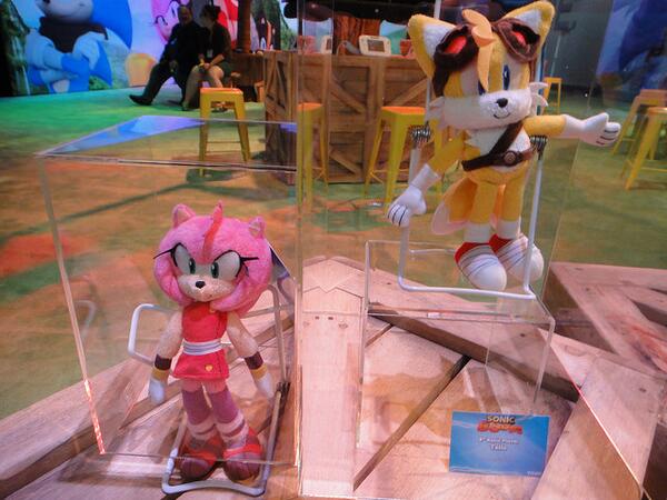 Amy Rose Plush from Sonic Boom 