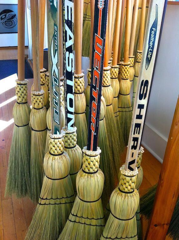 LA Kings will be using these sticks in tonight's game..