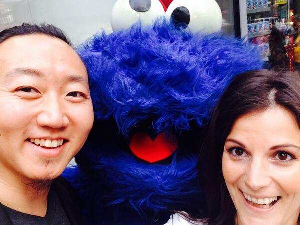 The #MC2 co-founders in Times Square - love!! <a href="/AervaNYC/">Aerva, Inc</a>