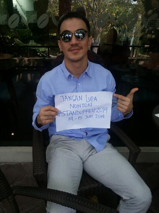 AfterNewsShow's tweet photo. Jangan lupa 2 hari lagi #StandupFest2014 http://t.co/ng8VJxqshm