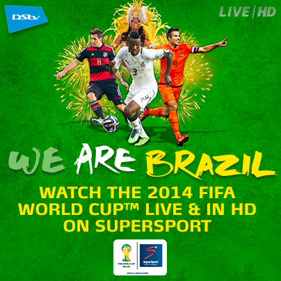 THE WAIT IS OVER! Don't miss a second of the 2014 FIFA World Cup