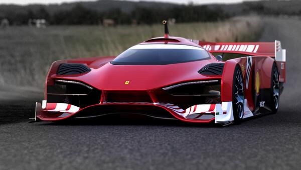 F1Barca's tweet image. Fantastic! 😎😎 "@LeahRebeccaUK: Brilliant Ferrari concept by Sasha  Selipanov :)))))) http://t.co/4cvbboCTS0"
