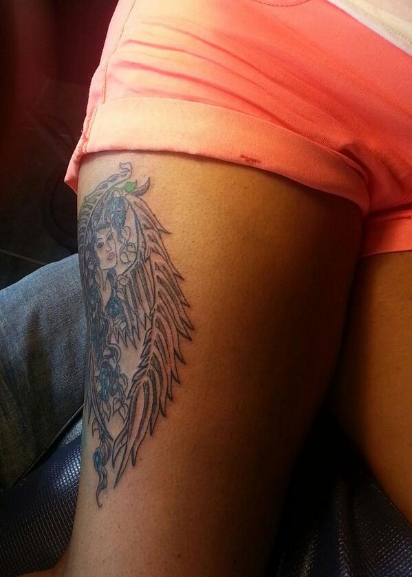 Got my #tattoo done <a href="/BRtattooshop/">Blue Rose Tattoo</a> . Brian is awesome at what he does. Can't wait to get more done.