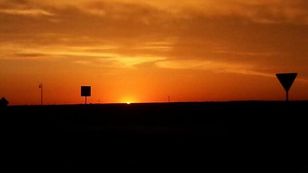 Going to #Denver  this morning.  Beautiful sunrise