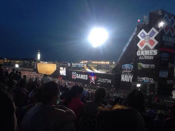 FaeSimz's tweet image. #XGamesAustin ... I survived the heat.