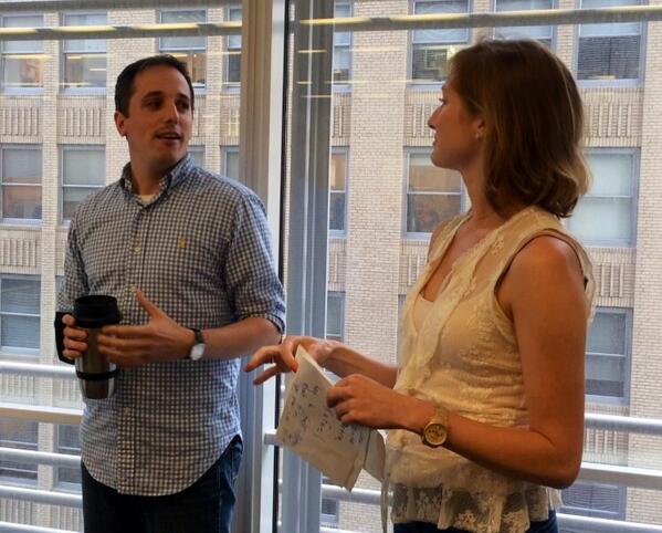 TheJoeRudyShow's tweet photo. Joe was interviewed by Dani. #tablesTurned #tuesdaysShow Thank u for telling us about ur The Big Bang theory. http://t.co/i7R4Nyrt0B