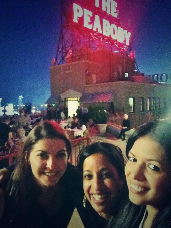 mariferrodpr's tweet photo. Selfie time with @lorenahathaway and @PashaRay at the #MapInfoUC in  @PeabodyMemphis. #Memphis #rooftopparty http://t.co/WXxbjCXKW4