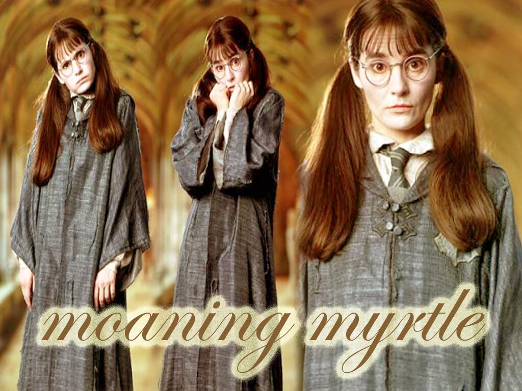 “The girl who played Moaning Myrtle was 37 years old when she played the ch...