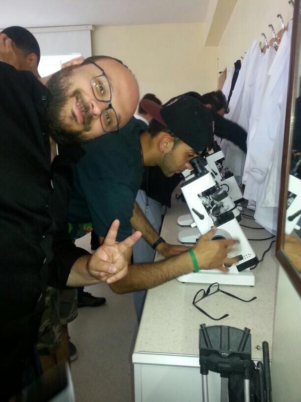 ABD'li öğrenciler okulumuzda çalışmalara katıldı..