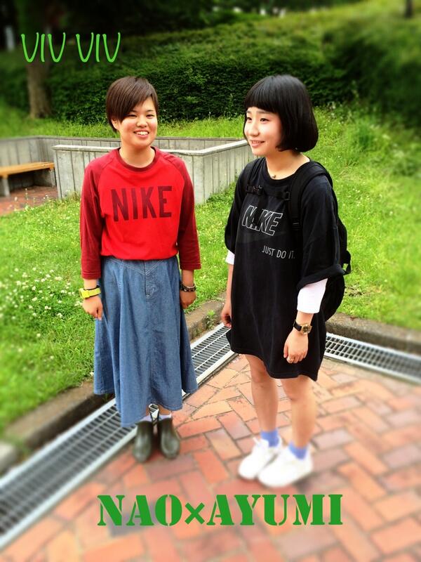 Viv Viv こんにちは ｏ Viv Viv です どんよりとしたお天気ですね 今日のスナップは火曜日に撮影したものです 18 英文1年望月菜央さん Only English 初教2年関根歩さん Mush 28 Http T Co Xajo6h6ggl Twitter