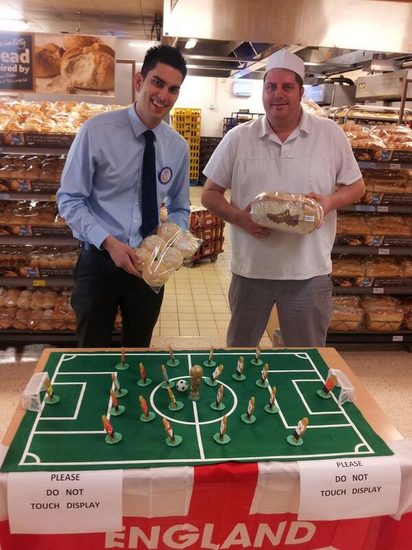 Great effort from Rich n team 4 the world cup #cmonengland <a href="/chrisphillips27/">chris phillips</a> <a href="/tescoabbey/">Lee coveney</a> <a href="/ssGroup23/">Tony Delay</a> <a href="/TescoEdWay_2639/">Tesco Harlow 2639</a>