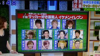 6 12 キャッチ まとめ 駒井リポーターが選ぶ サッカー好き芸能人イケメンイレブン 村上信五 関ジャニ なにわ男子まとめ