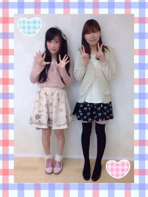 小林元子 No Twitter あっ あとこれも 4つめーっ リリちゃん役の加藤祐梨さんとパチリです Pq 一緒にリリ ララの双子を演じさせて頂きましたヾ ﾉ ありがとうございました W 人 W Http T Co Cljhmav0xk