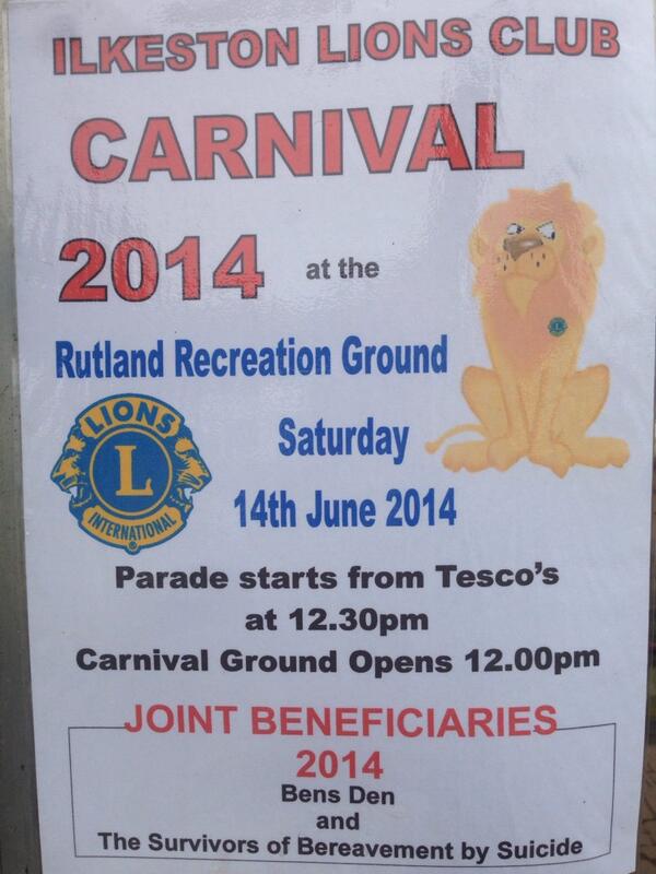 Ilkeston carnival this Saturday ! Come and browse the market while you wait for the floats to pass through !
