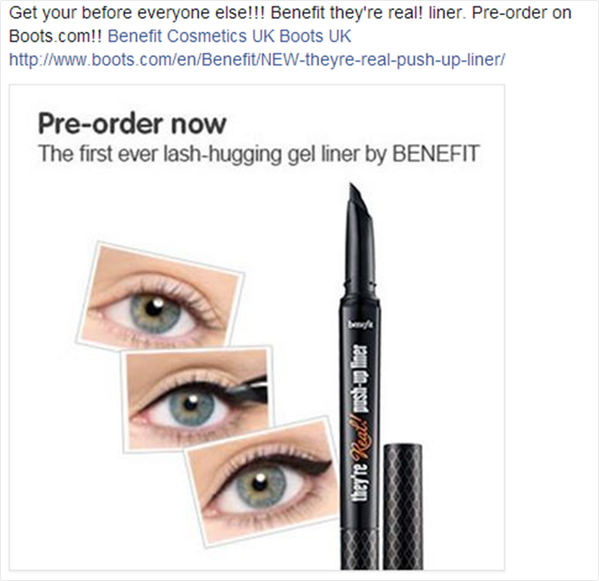 MegLan15's tweet photo. IT's HERE!! get it now! http://t.co/Ut3JC2CydL @BenefitUK @Lisa_Benefit @BenefitBeauty http://t.co/X6ySYvEvno
