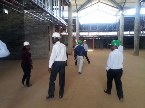 MPICOLIMITED's tweet photo. Guided tour of the Mall with Mpico's MD, Peter Du Plessis http://t.co/QSzF9CwRrV