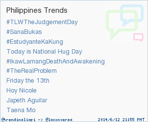 _LesterA's tweet image. RT, guys we're trending NATIONWIDE! :D  #TheRealProblem