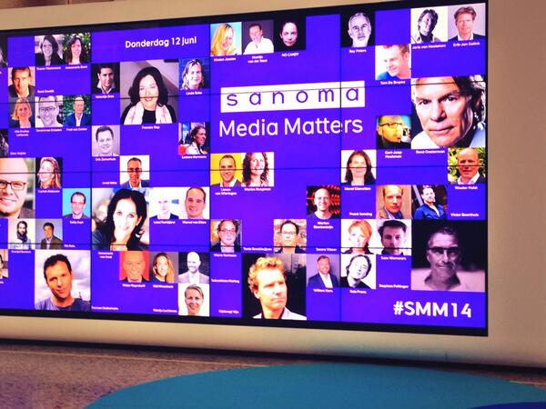 Klaar voor de presentatie bij de Sanoma Media Matters! #SMM14