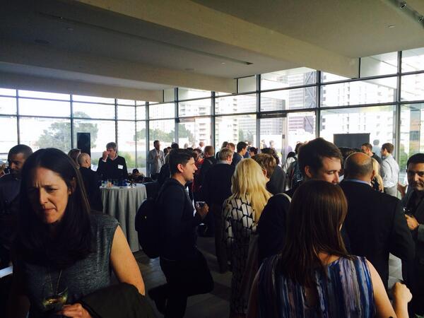 SFBTTech's tweet photo. Fun @Tagged party @TheBatterySF after @glimpseconf. The penthouse view does not get old. #SFmoment http://t.co/qYGYeVdILj