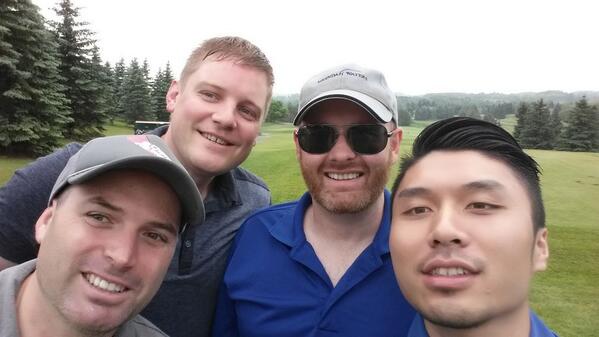 jlam83's tweet photo. Another hard day at work #BeTeamSpirited #BestBallFTW http://t.co/sZfOCYloN0