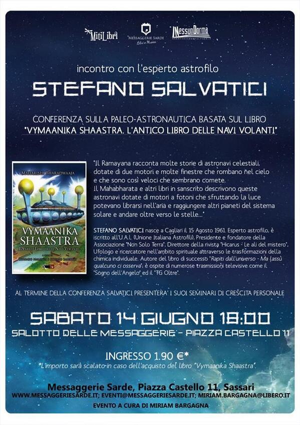 messaggerie's tweet photo. Sabato dalle 18:00 conferenza a cura di Stefano Salvatici! Ingresso: 1.90 euro, detraibile dall'acquisto del libro! http://t.co/vaxEkI5tgC