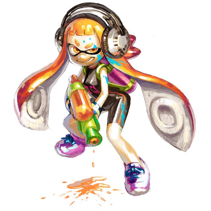 スプラトゥーンのイラストまとめ 古い順