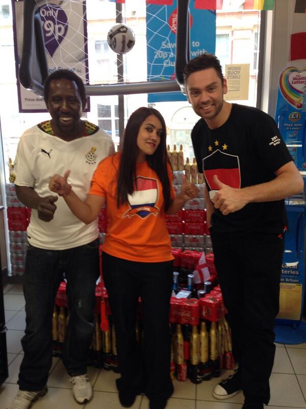 Church st express getting ready for the World Cup :))