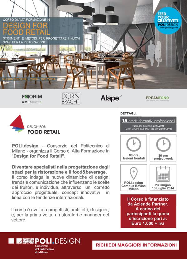 Casearchi's tweet photo. DESIGN FOR FOOD RETAIL http://t.co/lS71FvfLnG

#design #food #beverage #progettare http://t.co/aCjvpQxMWl