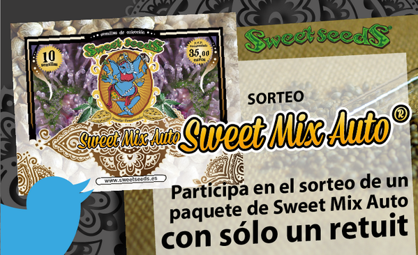 sweetseeds_es's tweet photo. #ConcursoSweetMix Haz Retuit a este Tuit y podrás ganar un paquete de SweetMixAuto. Tienes hasta mañana a las 13:30!! http://t.co/CreJa4ZoQv