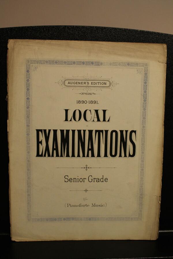 ABRSM's tweet image. #throwbackthursday to our 1890 - 1891 Pianoforte syllabus! #ABRSM125 #tbt Photo courtesy of @mrandersonalex