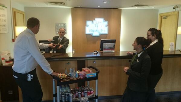SimoneMenga's tweet photo. #celebrateservice @HI_Rochester. Ice cream and sweets galore http://t.co/byjZ5nquXJ