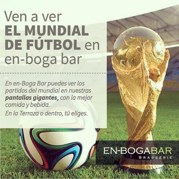 Ven a ver el #Mundial2014  con nosotros
