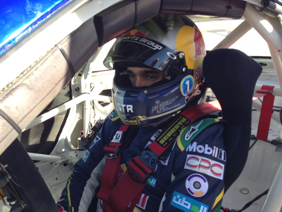 RedBullSaudi's tweet photo. "The Man Behind the Helmet"... Don't miss @AbdulazizTF documentary today on MBC Action @ 5:00pm @mbcaction #GoATF http://t.co/GhVXVX56l7