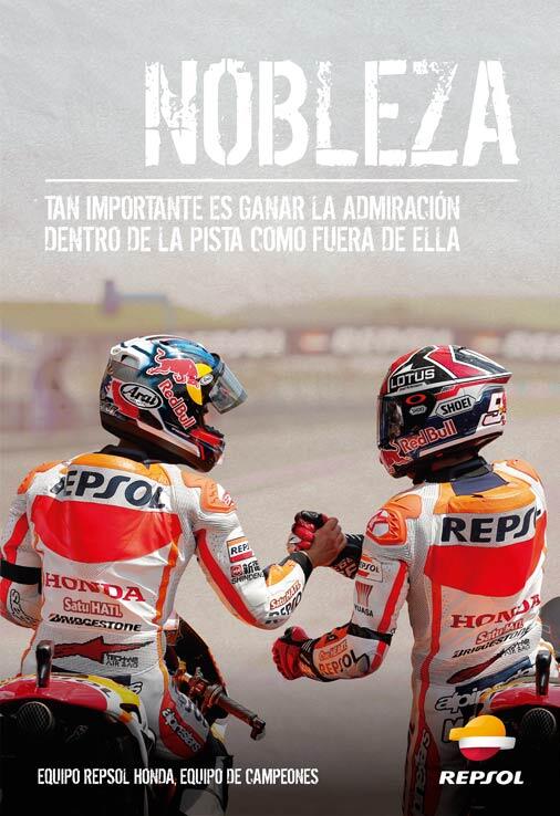 box_repsol's tweet photo. ¡Hay 8 pósters firmados por @marcmarquez93 y @26_DaniPedrosa! ¡En Instagram! #ValoresRepsol: http://t.co/mULBSQWfLl http://t.co/NVvaHFbnWG