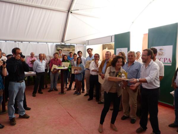 FESERPAE's tweet photo. A NOSSA PRESIDENTE ELENA DIEGUEZ RECEBENDO DIPLOMA DE JURADO NO CONCURSO PORCO ALENTEJANO FEIRA  SANTAREM 2014 http://t.co/k6K8Baw4xt