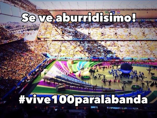 Pa prender a la banda ... #ViveBrasilAl100 que se tomen unos <a href="/vive100mx/">Vive 100% México</a> en el estadio!