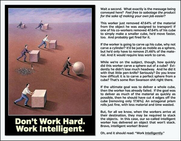 Roarix's tweet image. I&apos;m agree... Share it if you too :D (#WorkIntelligently)