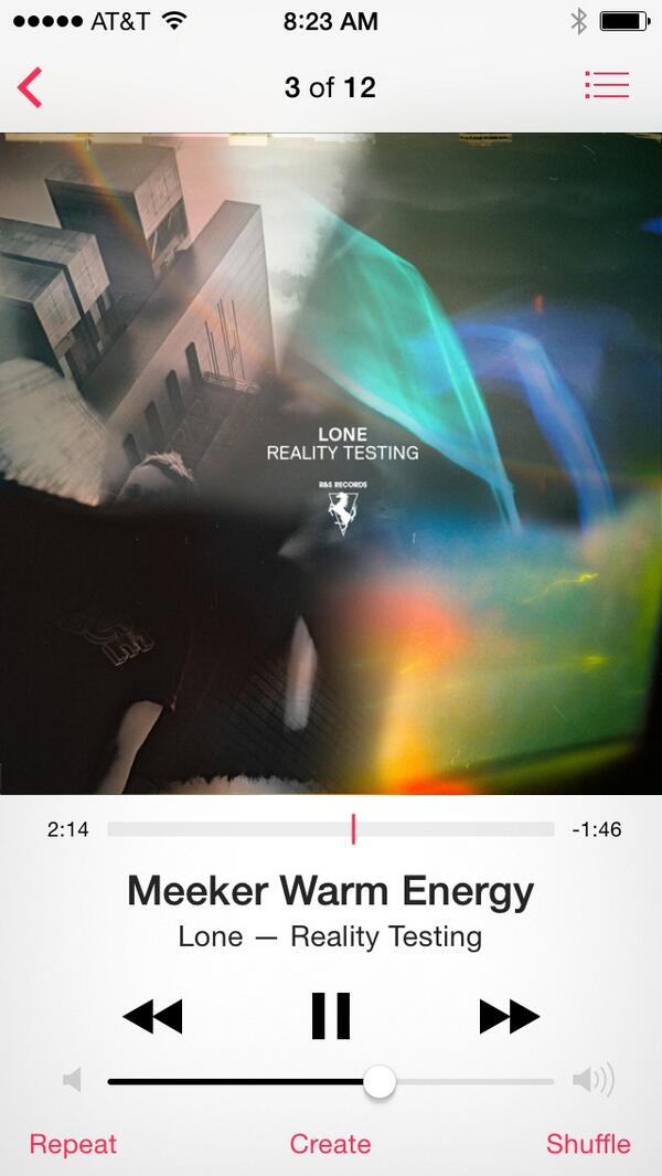 skeletalknight's tweet image. June tunes. #nowplaying @Lone #realitytesting