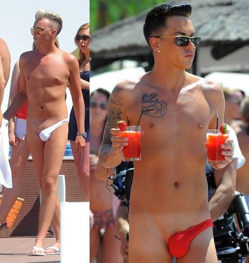 obscene mens swimwear