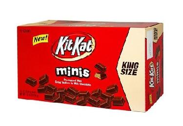 escapeym's tweet image. Getting new candy for the cafe today and found this... oxymoron? King size mini candy bars! #oxymoron #miniking