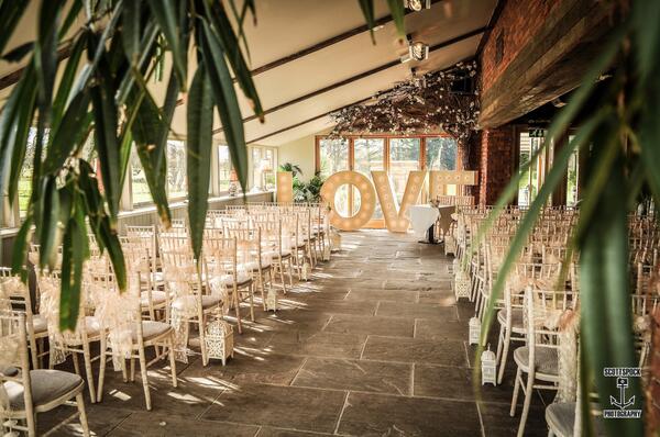Add a touch of Coco Love to your ceremony @Newton_Hall , image by <a href="/scottspock/">SCOTT SPOCK TOG</a> #love #wedding #ceremony #newtonhall