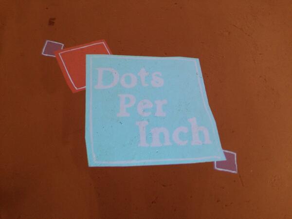DotsPerInchShow's tweet photo. http://t.co/B6cVMHgUML