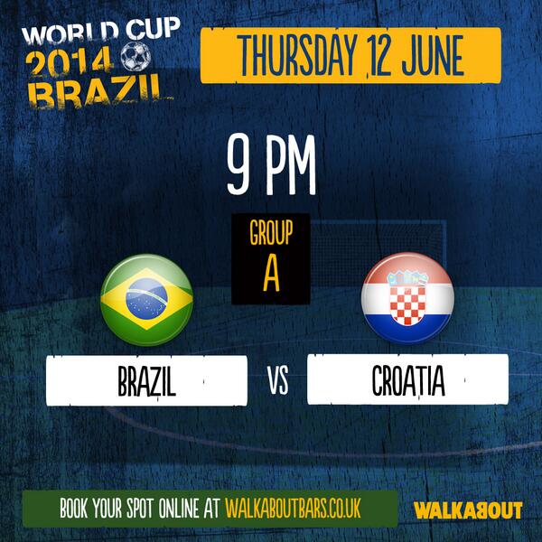 walkaboutSHEBU's tweet photo. Live #WorldCup action at Walkabout today. 
Get 12/1 on a 3-1 Brazil win with @Betvernons http://t.co/JQYE1emRLk http://t.co/rdbRlUAhjp