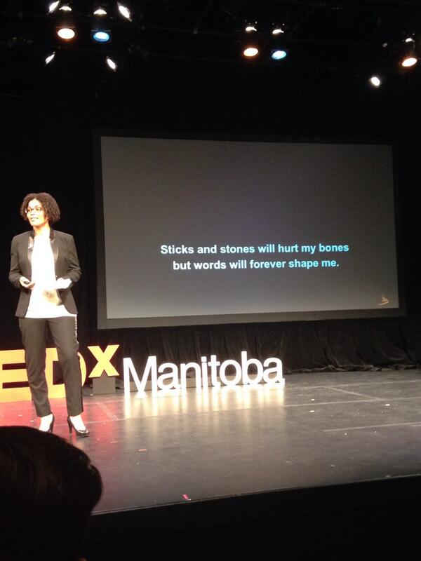 CaketteMonette's tweet photo. #Inspiring talks so far...this was by an amazing talk about human rights by #angelacassie #tedxmanitoba http://t.co/cud41GmBDg