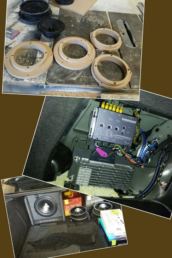 BetterCallPaulF's tweet image. #PhotoGrid 2012 Audi A4. Oem head unit audiocontol lc7 @JLAudio C3 comps, xd7005, cp10w0 #howweplay #factoryupgrade