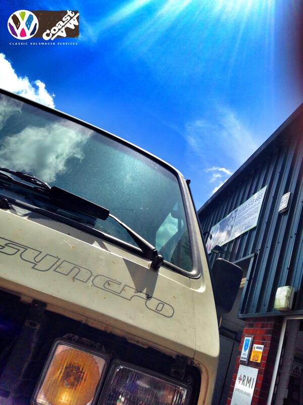 coastvwcampers's tweet image. We didn't see much of the good weather at work today but what we did see was great! #vwsyncro #vwcamper