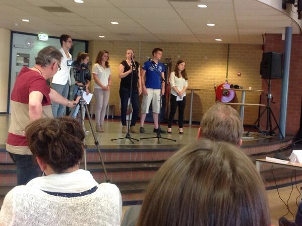 Jury (leerlingen) maakt bekend welke ideeën van personeel Leijgraaf een plek in het bedrijfsplan verdienen