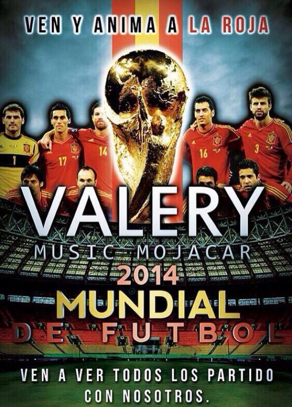 BernabeuVision's tweet photo. Este mundial ven a disfrutarlo a @VALERYMOJACAR,partidos en HDMI y buena gente!!!!#Brasil2014 #MundialBrasil2014 http://t.co/iCxUksBdQs