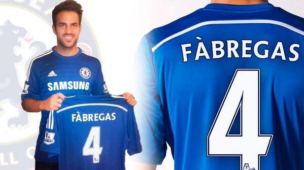 FaktanyaFCB's tweet image. Cesc Fabregas: "Saya berkomitmen penuh untuk klub ini (Chelsea) dan saya tidak sabar untuk bermain bersama Chelsea."